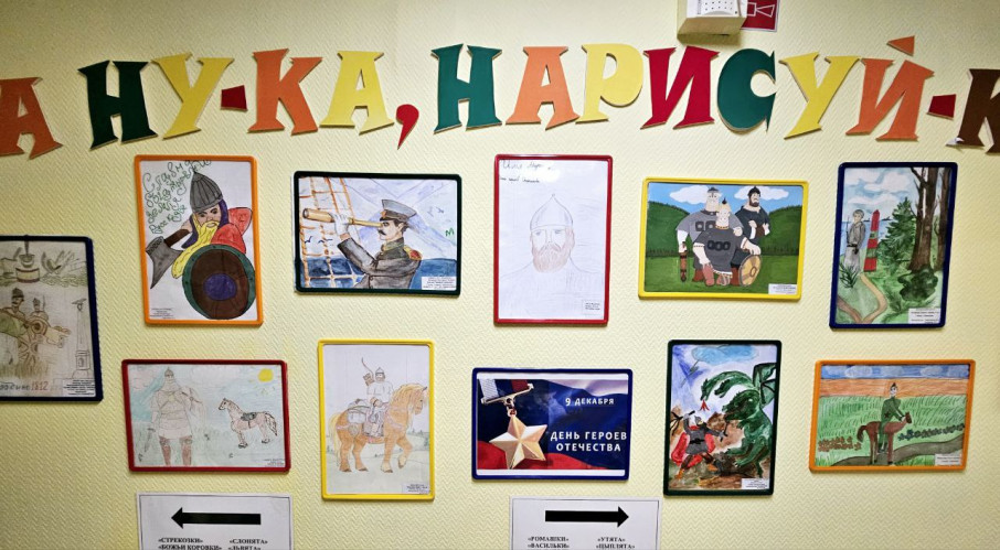 Конкурс детского рисунка ко Дню Героев Отечества Конкурс детского рисунка ко Дню Героев Отечества.