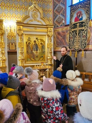 «Колокольчики» побывали в Свято Троицком кафедральном соборе «Колокольчики» побывали в Свято Троицком кафедральном соборе.